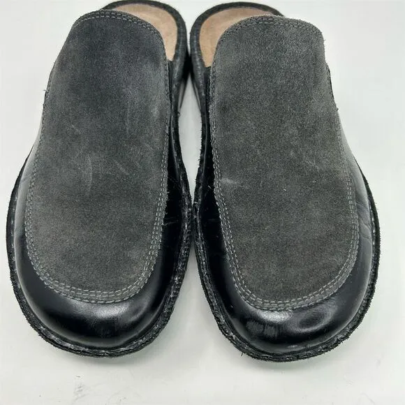 Naot Women's Procida Mule Black Dark Gray Slip-On Shoes Size 36 (US 5) Casual