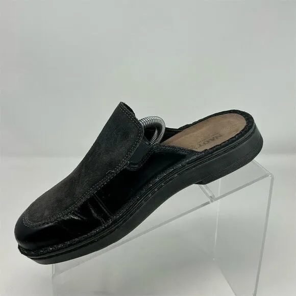 Naot Women's Procida Mule Black Dark Gray Slip-On Shoes Size 36 (US 5) Casual