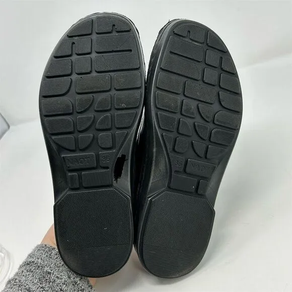 Naot Women's Procida Mule Black Dark Gray Slip-On Shoes Size 36 (US 5) Casual