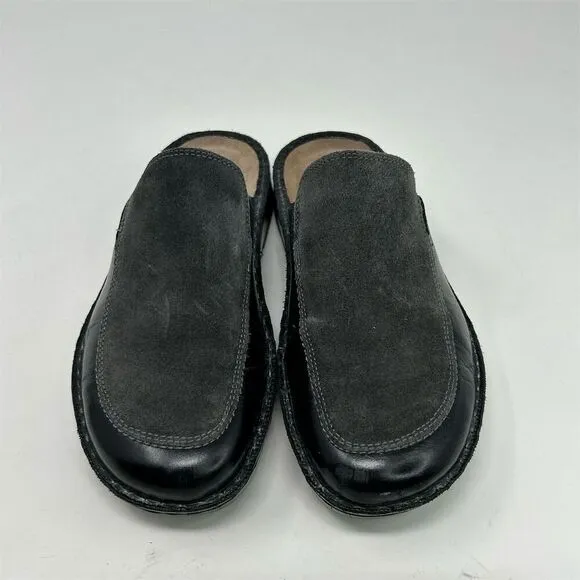 Naot Women's Procida Mule Black Dark Gray Slip-On Shoes Size 36 (US 5) Casual