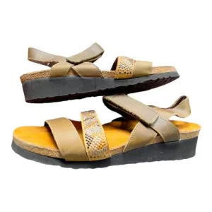 NAOT Gwyneth Leather Ankle Strap Sandals Shoes Size 39/8-8.5