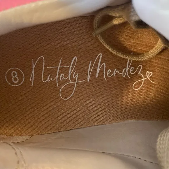 Nataly Mendez Zakia Sneakers women’s SZ 8 E ( extra wide)