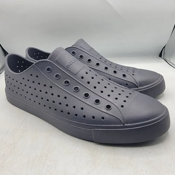 Native Shoes Jefferson Bloom Mens 13 Dust Blue Water Walking Shoes Comfort