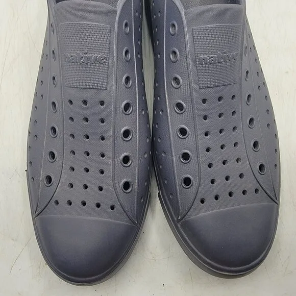 Native Shoes Jefferson Bloom Mens 13 Dust Blue Water Walking Shoes Comfort