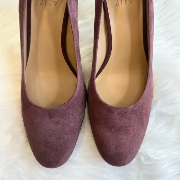 Naturalizer Women’s Gloria Suede Pump Heels Shoes in Huckleberry Size 7.5 NWOB