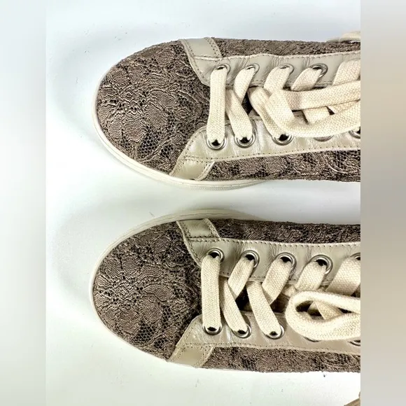 Nero Giardini Women's Lace Sneakers. Made in Italy. Size: US 5