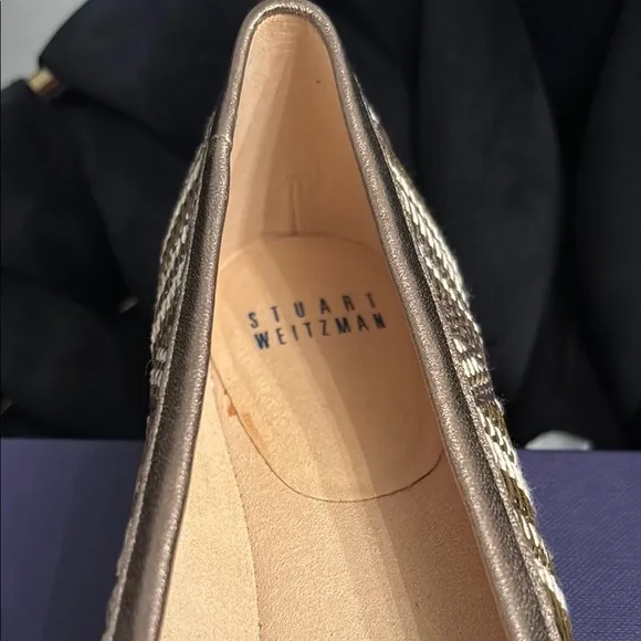 NEW  7 Stuart Weitzman Brown and Tan Women's Flats
