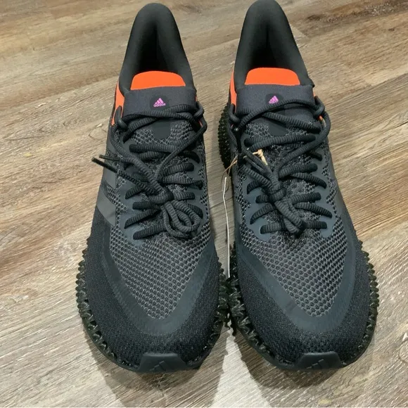 NEW Adidas 4DFWD 2 Black Orange Running Shoes GZ6943 Men Size 12