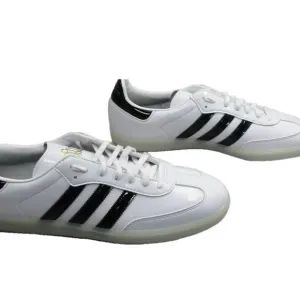 NEW ADIDAS  Dill Samba Sneakers Patent Leather Low-Top Flat Round Toe Size 11.5