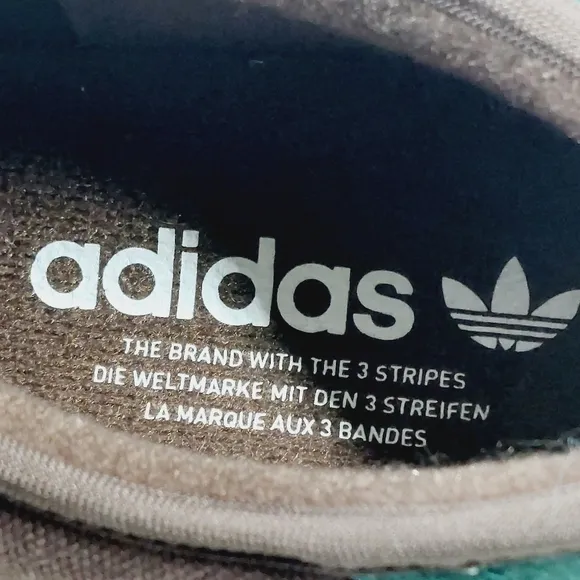 New Adidas Seely Brown Lace Up Skate Sneakers B50