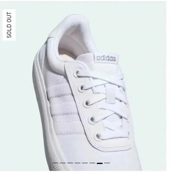 New Adidas Vulc Raid3R Skateboard Sneakers White 3 Stripe Athletic Retro 90s Y2K