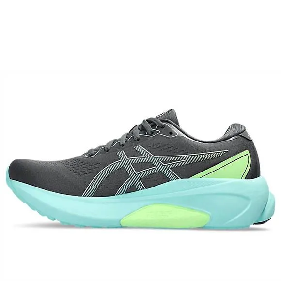 NEW ASICS men's kayano 30 shoes in carrier grey/illuminate mint