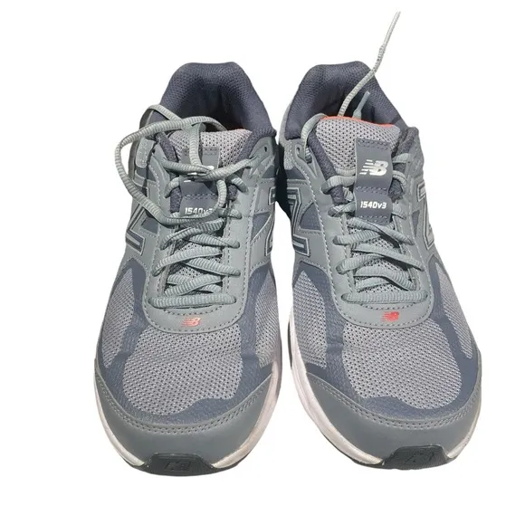 New Balance 1540v3 Shoes Men's 8.5D Black Gray Rollbar Walking Sneakers USA