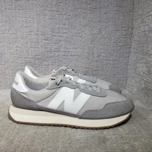 New Balance 237 Mens Size 13 Marblehead Gray Low Top Running Sneaker Shoes