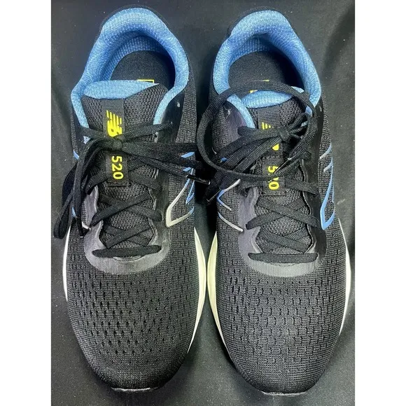 New Balance 520 V8 Men's Size 9 4E Black Running Shoes Athletic Sneakers Casual