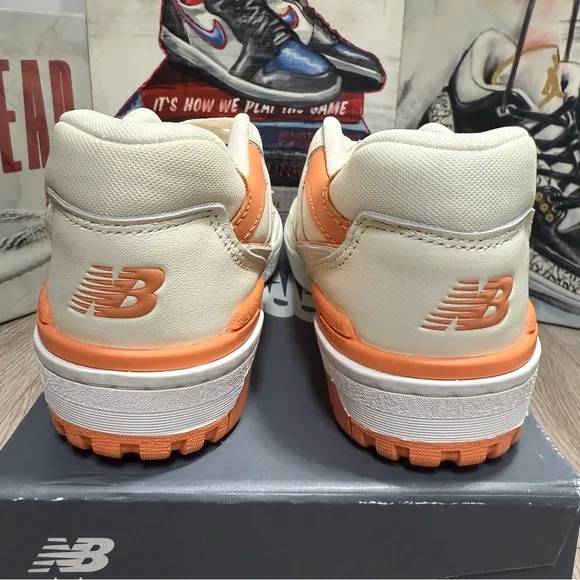 New Balance 550 Angora Copper Sz Women 6 Casual LifeStyle Shoes Sneaker BBW550AJ