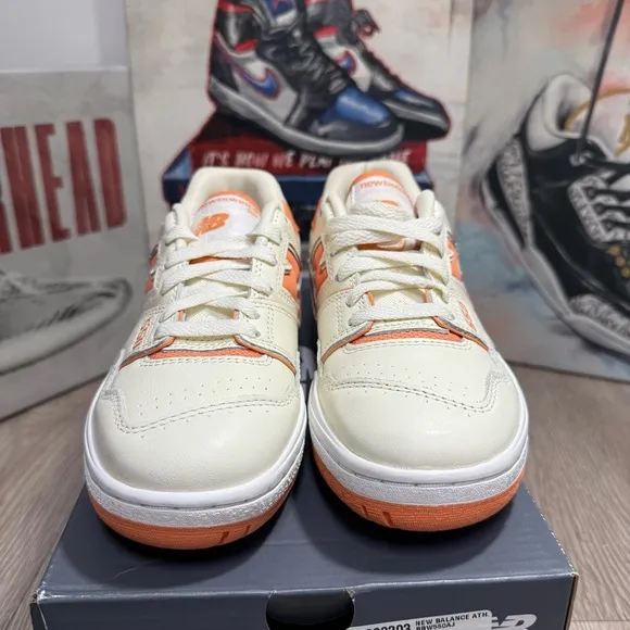 New Balance 550 Angora Copper Sz Women 6 Casual LifeStyle Shoes Sneaker BBW550AJ