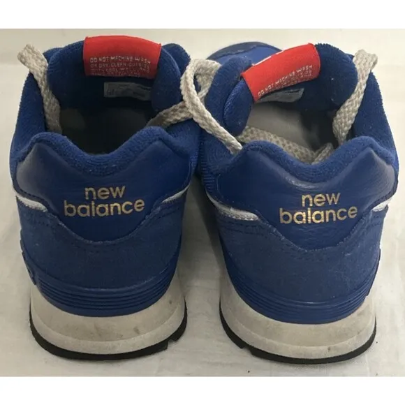 New Balance 574 Boys’ Size 13 Blue Gold Retro Preppy Cool Kids