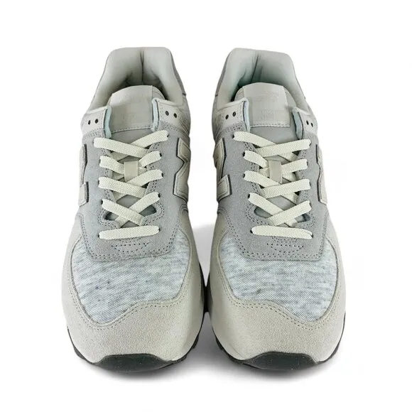 New Balance 574 Men's Shoes Heather Grey Athletic Sneakers U574GRM