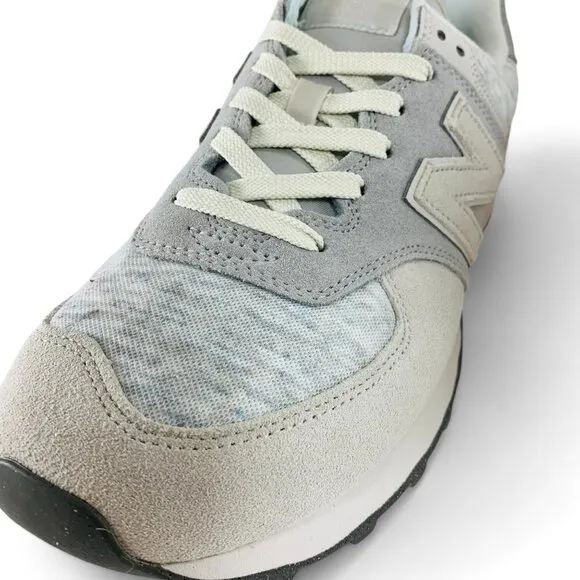 New Balance 574 Men's Shoes Heather Grey Athletic Sneakers U574GRM