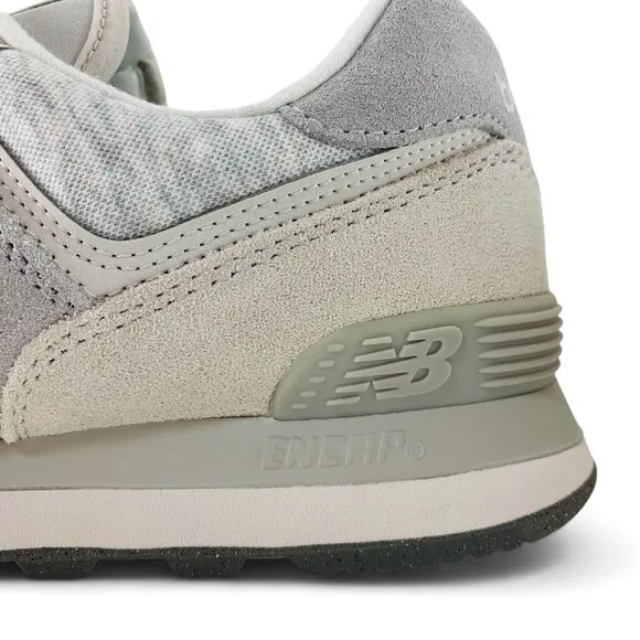New Balance 574 Men's Shoes Heather Grey Athletic Sneakers U574GRM