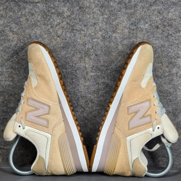 New Balance 574 Shoes Womens Size 6 Incense Beige Casual Sneakers Trainers