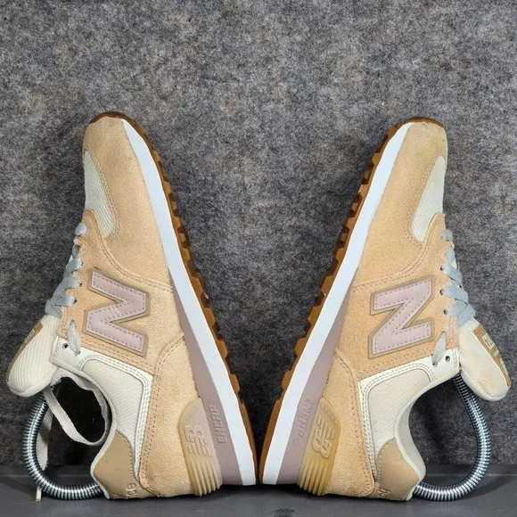 New Balance 574 Shoes Womens Size 6 Incense Beige Casual Sneakers Trainers