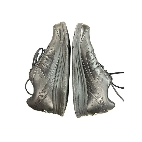 New Balance 577 DSL-2 Abzorb Walking Black Leather Shoes MW577BK‎ Size 9.5