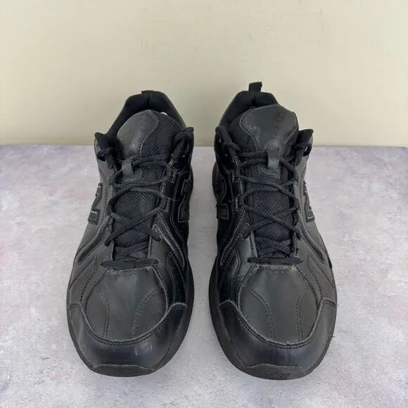 New Balance 608v5 Mens Size US 12 4E MX608AB5 Black Casual Shoes Sneakers READ
