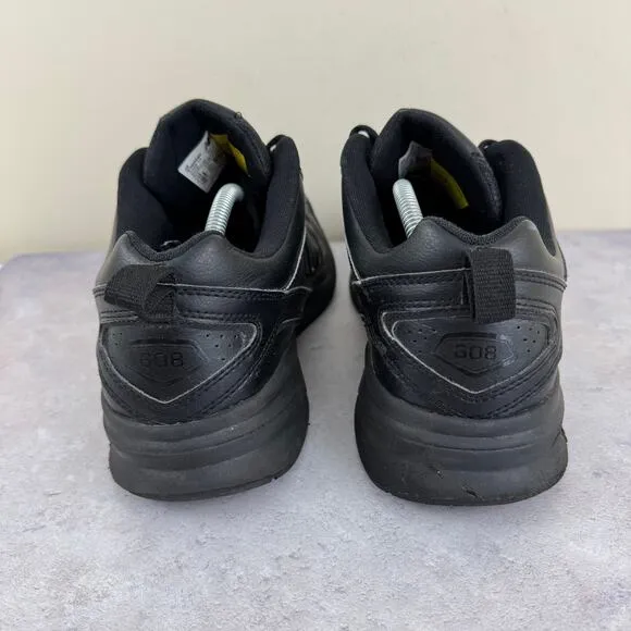 New Balance 608v5 Mens Size US 12 4E MX608AB5 Black Casual Shoes Sneakers READ