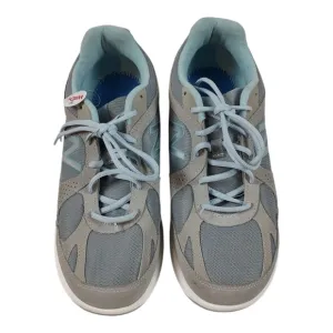 New Balance 877 Gray Blue Walking Shoes Women's 11 WIDE