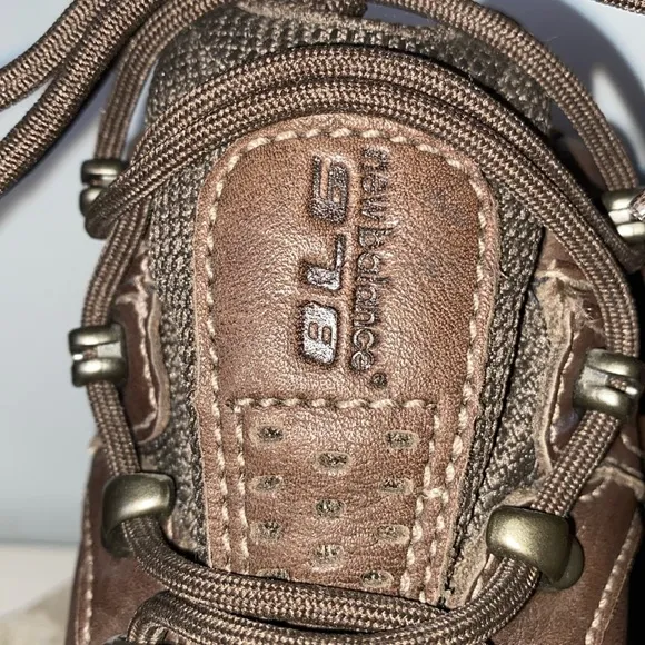 New Balance 978 WW978GT GORETEX Brown Leather Hiking Outdoor Boots Women Sz 6.5