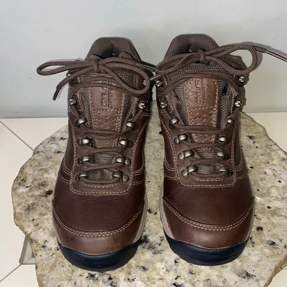New Balance 978 WW978GT GORETEX Brown Leather Hiking Outdoor Boots Women Sz 6.5