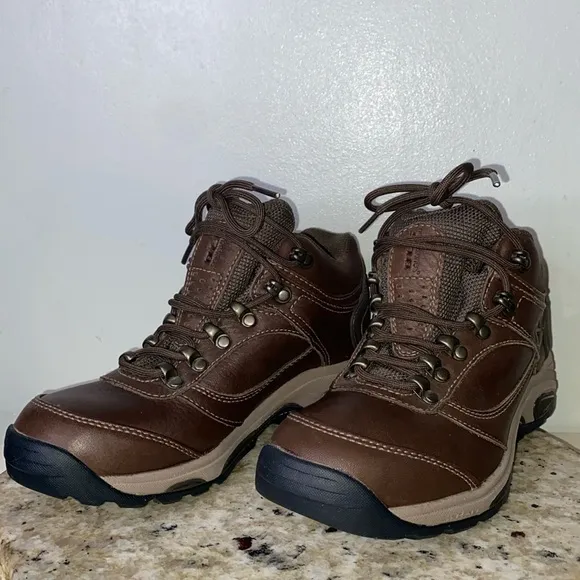 New Balance 978 WW978GT GORETEX Brown Leather Hiking Outdoor Boots Women Sz 6.5