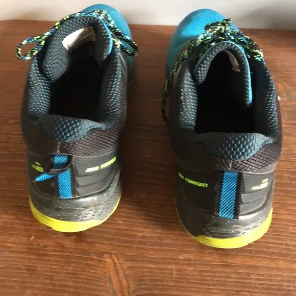 New Balance All Terrain Fuel Core Nitrel Sneakers in Black and Cobalt