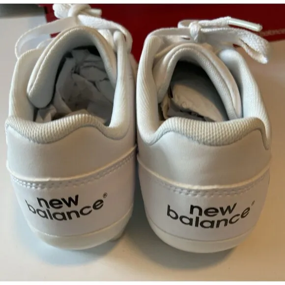 New Balance Boy's 442 V2 Academy Fg Junior Soccer/football Spike  - Sz 3.5 White