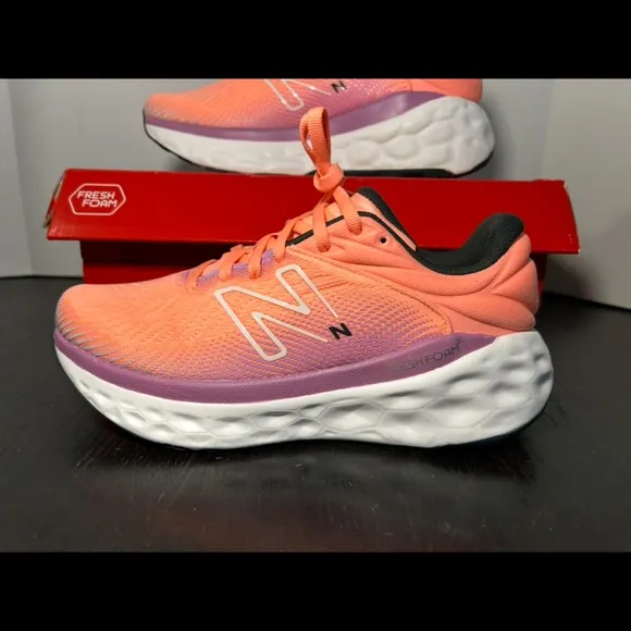 New Balance Fresh Foam X 840v1 Running Shoes Grapefruit/Raspberry Women Size 7.5