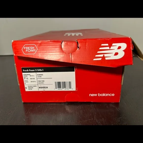 New Balance Fresh Foam X 840v1 Running Shoes Grapefruit/Raspberry Women Size 7.5