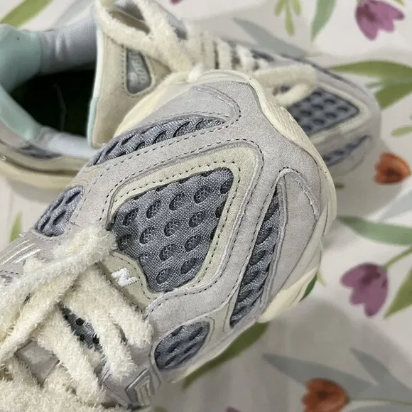 New Balance Fresh Grey And Blue Sneakers