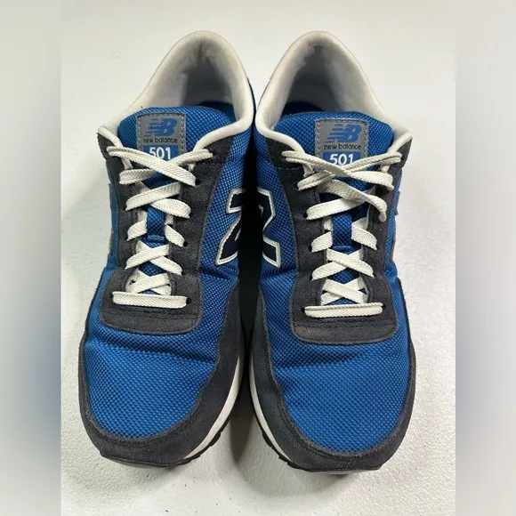 New Balance Mens 501 ML501COA‎ Blue Casual Shoes Sneakers Size 7.5