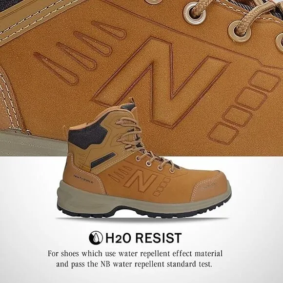 New Balance Mens Work Boots Contour SD 100 PR MIDCNTRSDPR Wheat Sz 11 Extra Wide