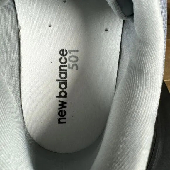 New Balance Mens Size US 12 D 501 Core Grey Ripple Sole Classic Lace Up Sneakers