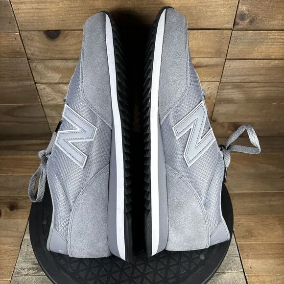 New Balance Mens Size US 12 D 501 Core Grey Ripple Sole Classic Lace Up Sneakers