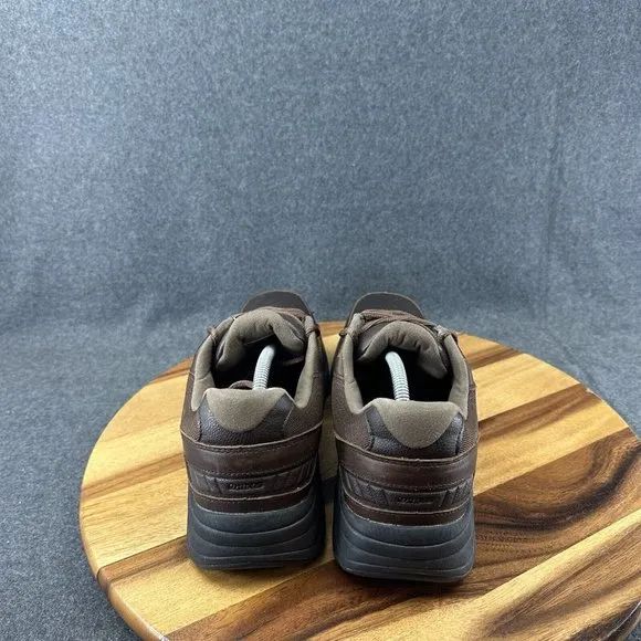 New Balance MW928BR2 Brown Leather Walking Shoes Sneakers Mens Size 11.5 2E
