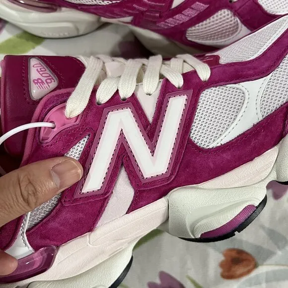 New Balance Pink Patchwork Sneakers