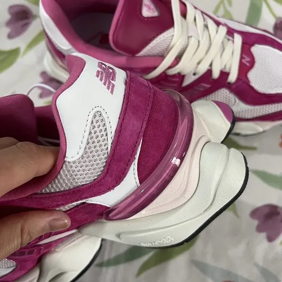 New Balance Pink Patchwork Sneakers