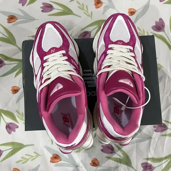 New Balance Pink Patchwork Sneakers