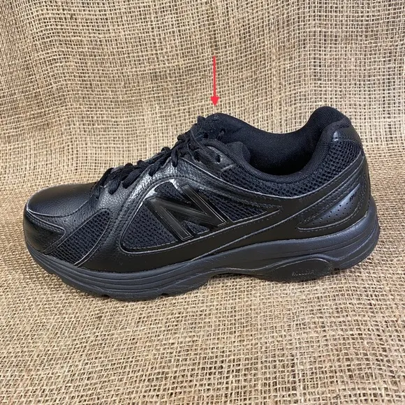 New balance running Shoe Black Walking Men's Size 10 2E