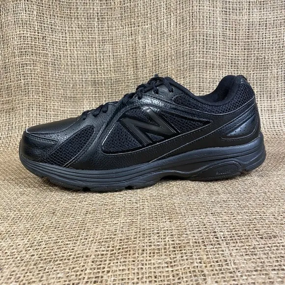 New balance running Shoe Black Walking Men's Size 10 2E