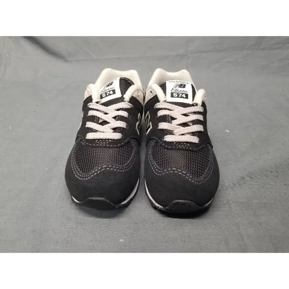 New Balance Toddler's 574 Core Sneakers Black White Size 7 NEW IN BOX!